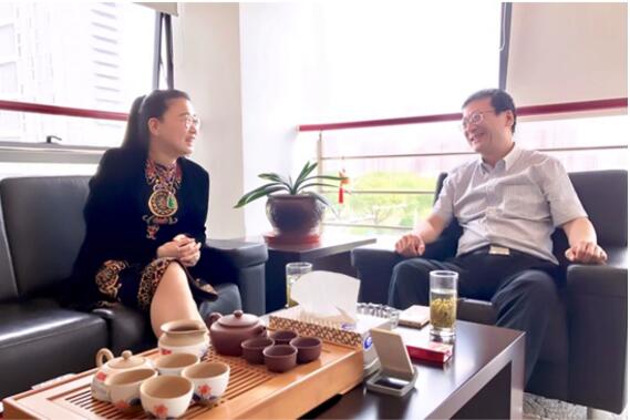 HTH华体会「中国」官方网站董事长程华受邀到SEW苏州HTH华体会「中国」官方网站调研洽谈