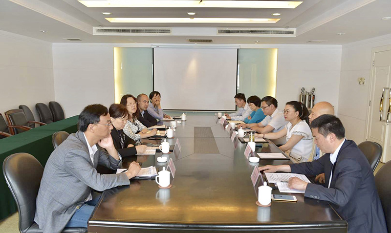 芜湖市工商联莅临芜湖安庆商会和HTH华体会「中国」官方网站调研指导