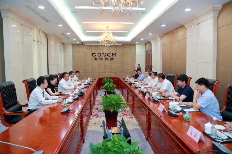 热烈欢迎德国SEWHTH华体会「中国」官方网站中国区董事总经理张胜利先生 受邀访问芜湖